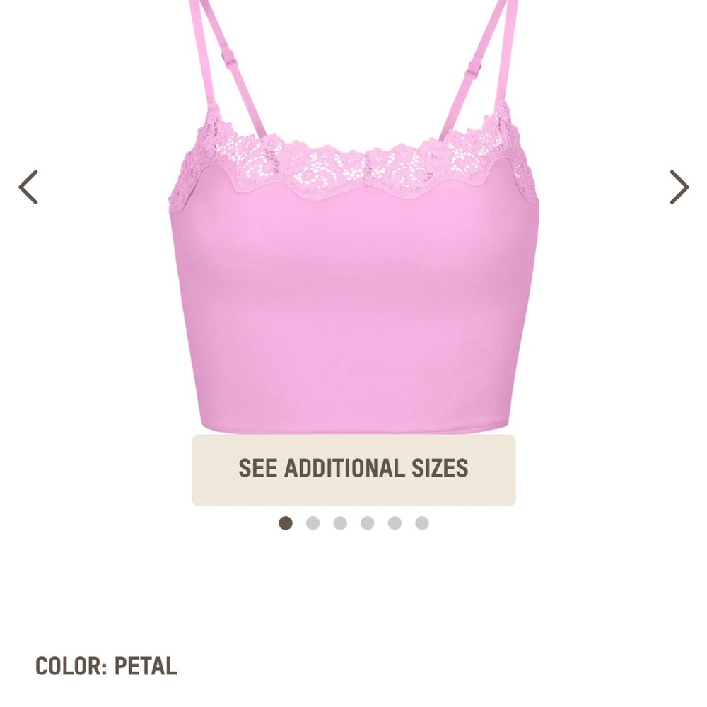 Skims lace cami